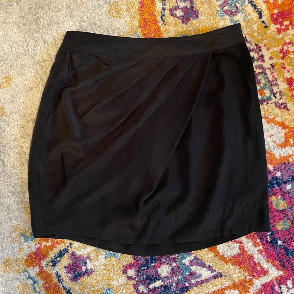 Black Tulip Mini Skirt